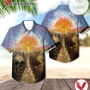 The Moody Blues In Search Of The Lost Chord Album Cover Hawaiian Shirt, Best Gift For Music Lovers Vesles2014S