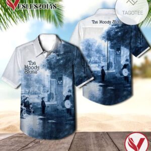 The Moody Blues Long Distance Voyager Album Cover Hawaiian Shirt, Best Gift For Music Lovers Vesles2014S