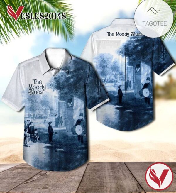 The Moody Blues Long Distance Voyager Album Cover Hawaiian Shirt, Best Gift For Music Lovers Vesles2014S
