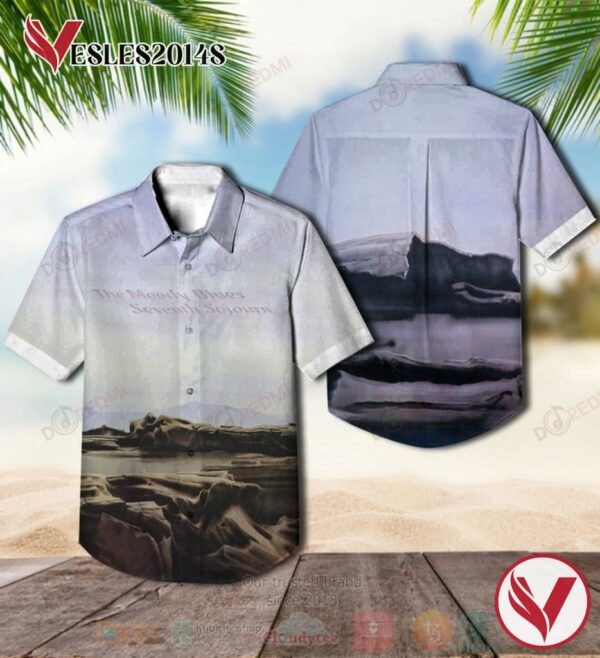 The Moody Blues Seventh Sojourn Album Hawaiian Shirt, Best Gift For Music Lovers Vesles2014S