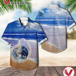 The Moody Blues Strange Times Album Hawaiian Shirt, Best Gift For Music Lovers Vesles2014S