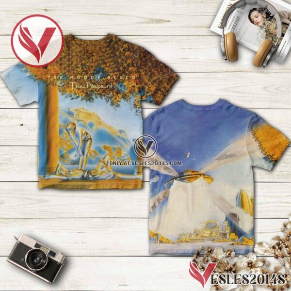 The Moody Blues The Present Album Cover Shirt Style 2, Unique Gifts For Music Lovers - Vesles2014S