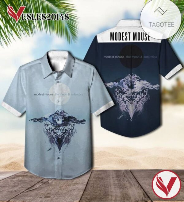 The Moon And Antarctica Album By Modest Mouse Hawaiian Shirt, Best Gift For Music Lovers Vesles2014S