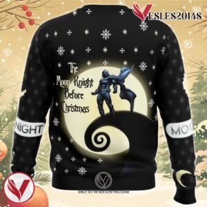 The Moon Knight Before Christmas Ugly Christmas Sweater, Unique Christmas Gift For Fans - Vesles2014S 1