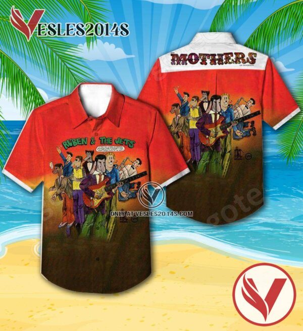 The Mothers Of Invention Cruising With Ruben And The Jets Album Cover Hawaiian Shirt, Unique Gifts For Music Lovers - Vesles2014S