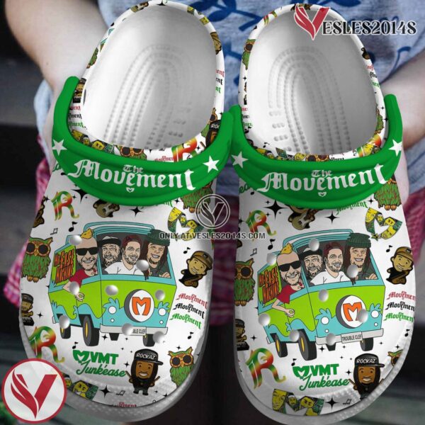 The Movement Music Crocs Crocband Clogs Shoes, Unique Gifts For Fans Style 2 - Vesles2014S
