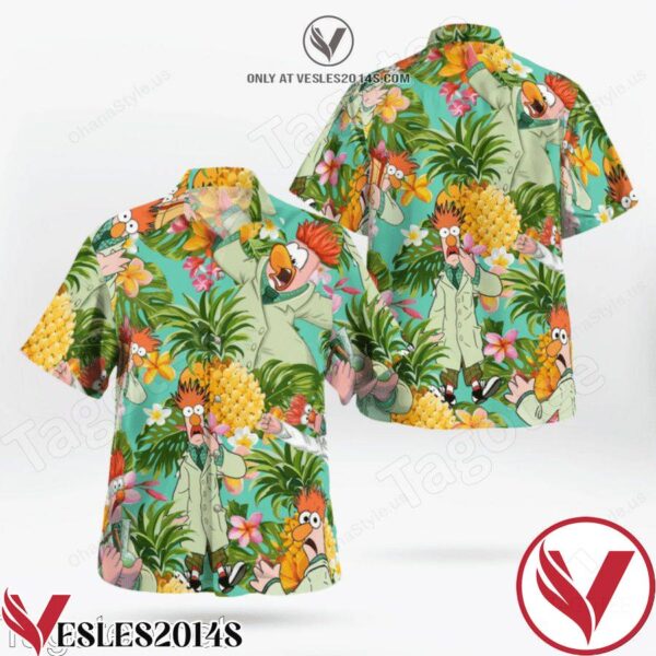 The Muppet Beaker Pineapple Tropical Hawaiian Shirt And Short, Unique Gifts For Friends - Vesles2014S 1