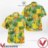 The Muppet Big Bird Pineapple Tropical Button Hawaiian Shirt And Short, Unique Gifts For Friends - Vesles2014S 1