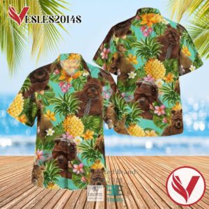 The Muppet Brown Bear Cartoon Casual Hawaiian Shirt, Best Gifts For Summer Vesles2014S 1