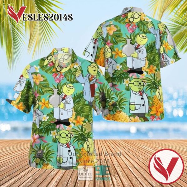 The Muppet Dr. Bunsen Honeydew Casual Hawaiian Shirt, Best Gifts For Summer Vesles2014S