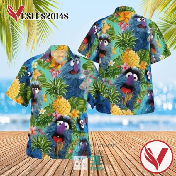 The Muppet Herry Monster Casual Hawaiian Shirt, Best Gifts For Summer Vesles2014S