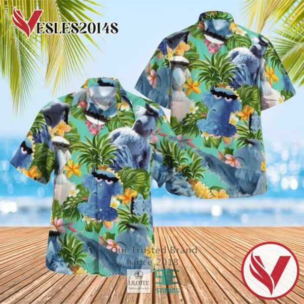 The Muppet Sam Eagle Casual Hawaiian Shirt, Best Gifts For Summer Vesles2014S 1