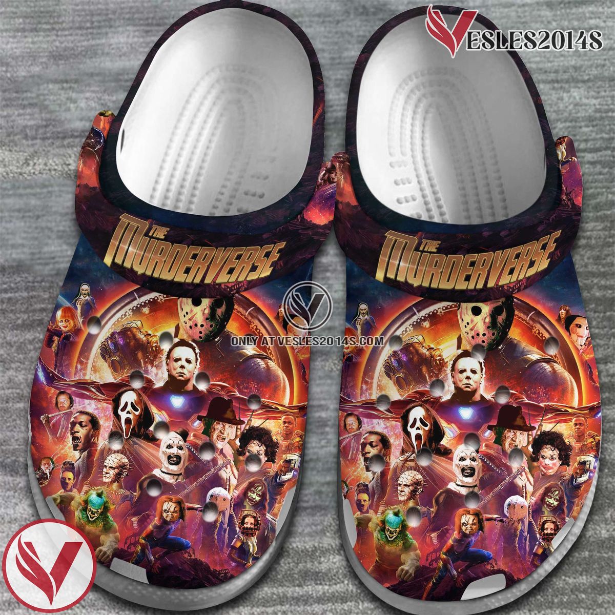 The Murderverse Movie Halloween Crocs Crocband Clogs Shoes Comfortable For Men Women and Kids - Vesles2014S 2