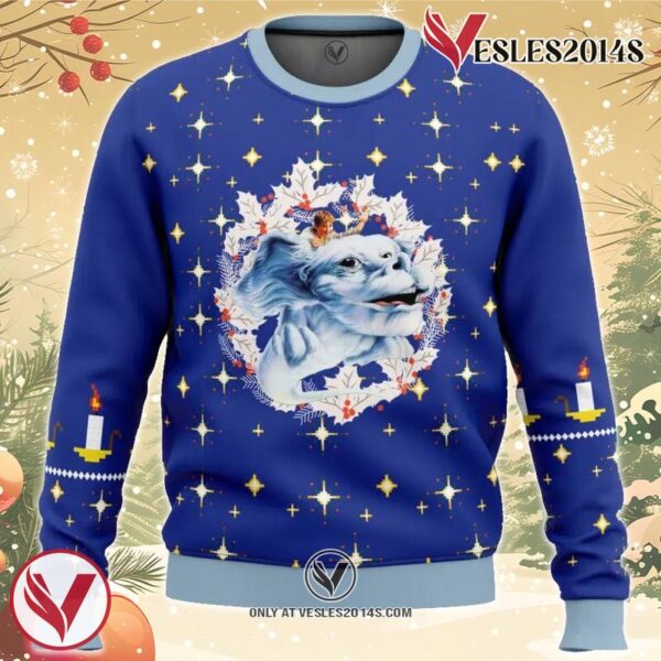 The NeverEnding Story Ugly Christmas Sweater, Unique Christmas Gift For Fans - Vesles2014S