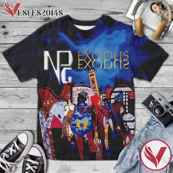 The New Power Generation Exodus Album Cover Shirt, Perfect Gifts For Music Lovers - Vesles2014S