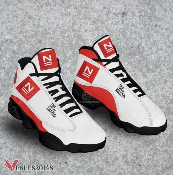 The New School Logo Air Jordan 13 Shoes, Best Sneaker Gifts For Fans - Vesles2014s 1