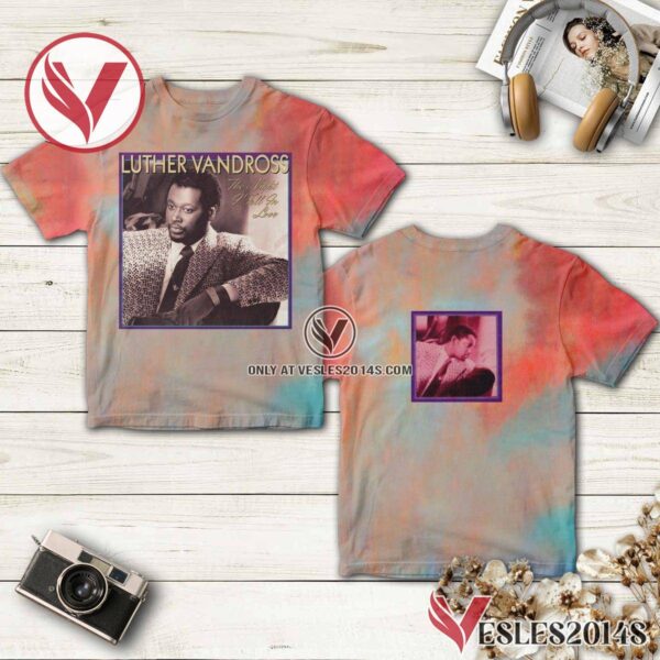 The Night I Fell In Love Album Cover By Luther Vandross Shirt, Unique Gifts For Music Lovers - Vesles2014S