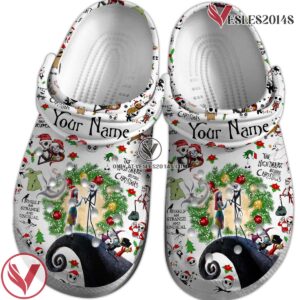 The Nightmare Before Christmas And Cartoon Crocs Crocband Clogs Shoes Comfortable For Men Women and Kids, Unique Gift From  Vesles2014S 2