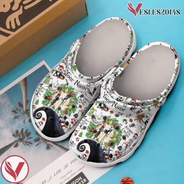 The Nightmare Before Christmas And Cartoon Crocs Crocband Clogs Shoes Comfortable For Men Women and Kids, Unique Gift From  Vesles2014S 4