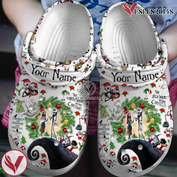 The Nightmare Before Christmas And Cartoon Crocs Crocband Clogs Shoes Comfortable For Men Women and Kids, Unique Gift From  Vesles2014S