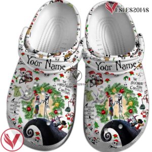 The Nightmare Before Christmas Movie Crocs Crocband Clogs Shoes Comfortable For Men Women and Kids Style 3 - Vesles2014S 2
