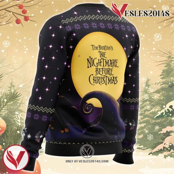 The Nightmare Before Christmas Ugly Christmas Sweater, Unique Christmas Gift For Fans - Vesles2014S 2