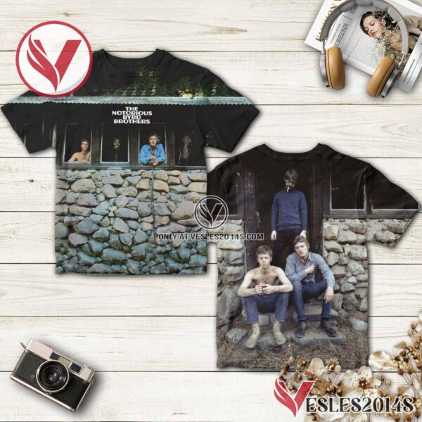 The Notorious Byrd Brothers Album Cover By The Byrds Shirt, Unique Gifts For Music Lovers - Vesles2014S