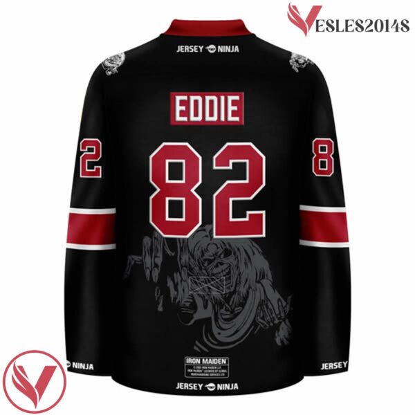 The Number of the Beast Iron MaidenHockey Jersey - Vesles2014S 3