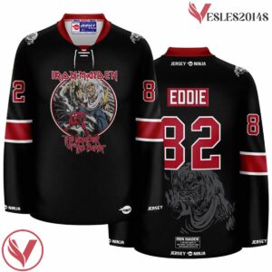 The Number of the Beast Iron MaidenHockey Jersey - Vesles2014S