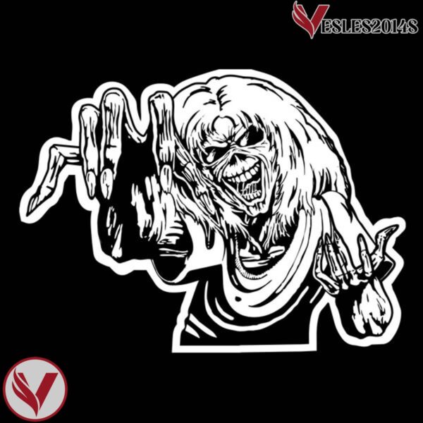The Number of the Beast Iron MaidenHockey Jersey - Vesles2014S 5