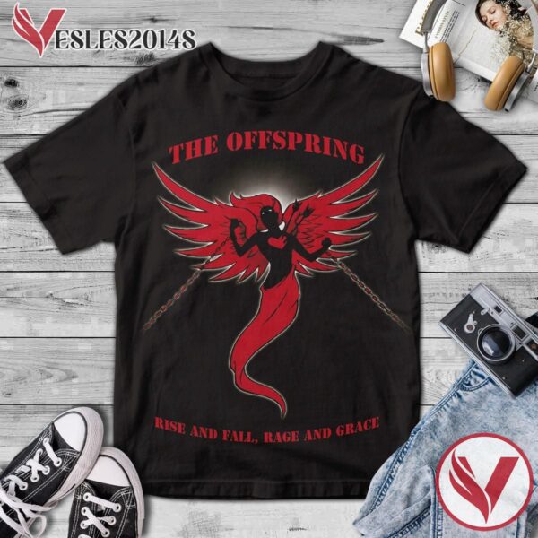 The Offspring Rise And Fall Rage And Grace Album Cover Shirt, Perfect Gifts For Music Lovers - Vesles2014S