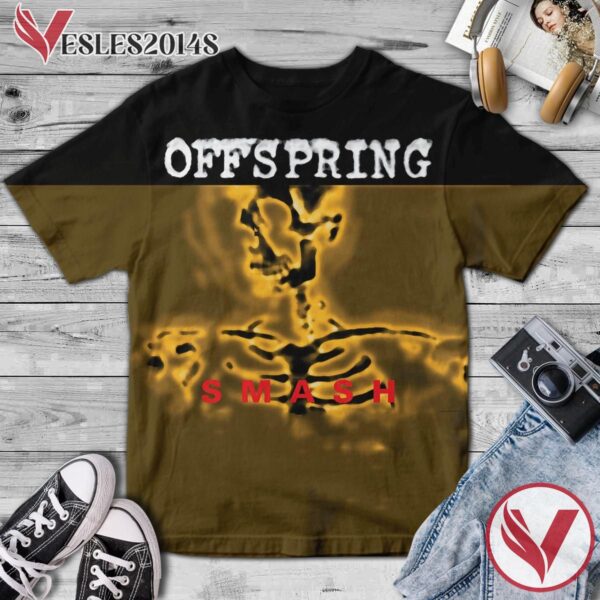The Offspring Smash Album Cover Shirt, Perfect Gifts For Music Lovers - Vesles2014S