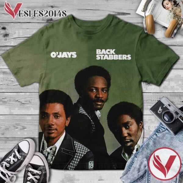 The Ojays Back Stabbers Album Cover Shirt, Perfect Gifts For Music Lovers - Vesles2014S