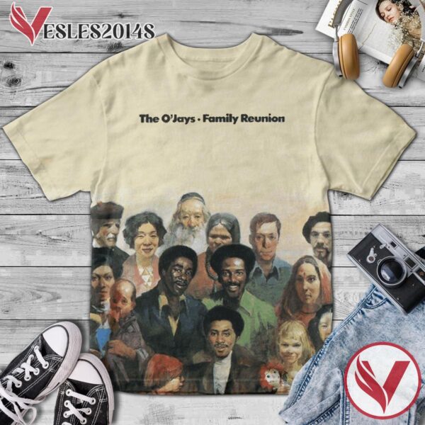 The Ojays Family Reunion Album Cover Shirt, Perfect Gifts For Music Lovers - Vesles2014S