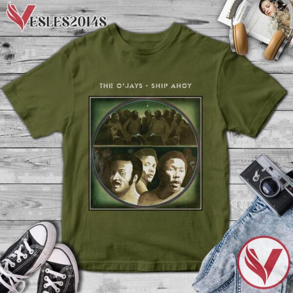 The Ojays Ship Ahoy Album Cover Shirt, Perfect Gifts For Music Lovers - Vesles2014S