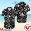 The Original Avengers Marvel Black Hawaiian Shirt And Short, Unique Gifts For Friends - Vesles2014S 1