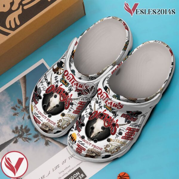 The Outlaws Music Crocs Crocband Clogs Shoes, Unique Gifts For Fans - Vesles2014S 2
