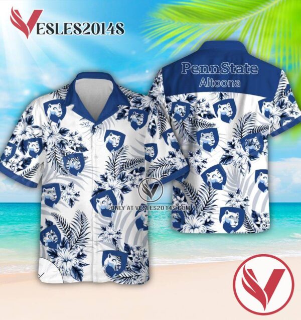 The Pennsylvania State University-Penn State Altoona Logo Hawaiian Suit, Unique Outfit For Fans - Vesles2014S