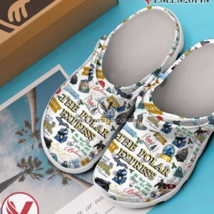 The Polar Express Movie Crocs Crocband Clogs Shoes Comfortable For Men Women and Kids - Vesles2014S 3