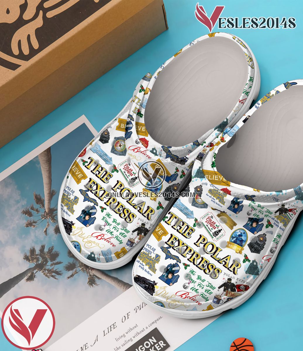 The Polar Express Movie Crocs Crocband Clogs Shoes Comfortable For Men Women and Kids - Vesles2014S 3