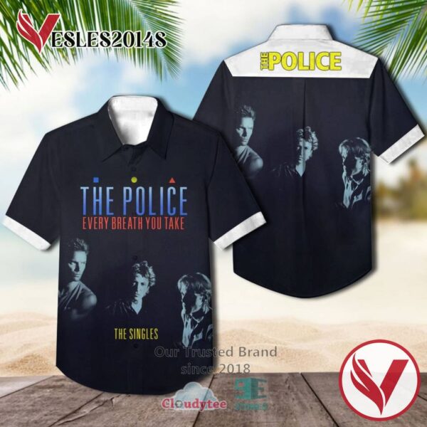 The Police Every Breath You Take The Singles 1986 Casual Hawaiian Shirt, Best Gifts For Summer Vesles2014S 1