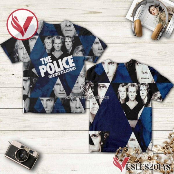 The Police Flexible Strategies Album Cover Shirt, Unique Gifts For Music Lovers - Vesles2014S