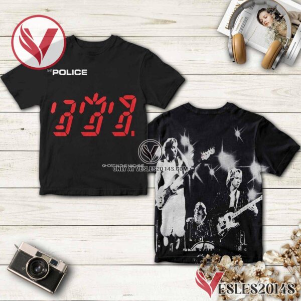 The Police Ghost In The Machine Album Cover Shirt, Unique Gifts For Music Lovers - Vesles2014S