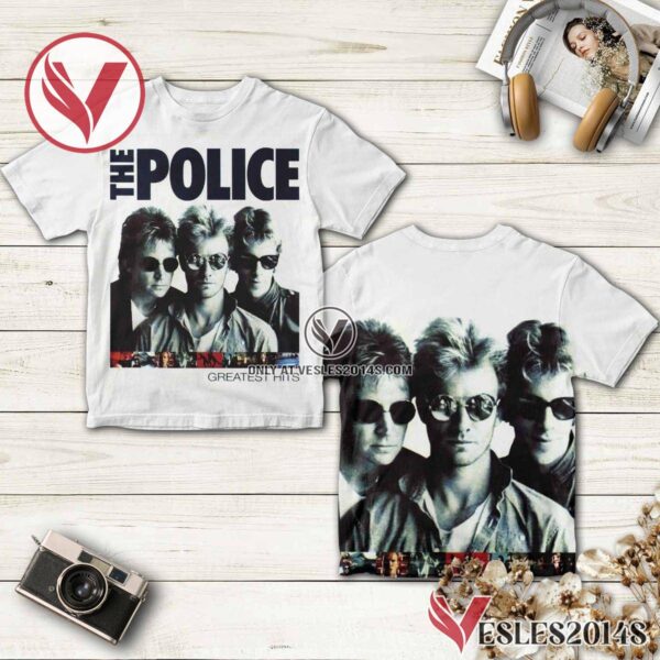 The Police Greatest Hits Compilation Album Cover Shirt, Unique Gifts For Music Lovers - Vesles2014S