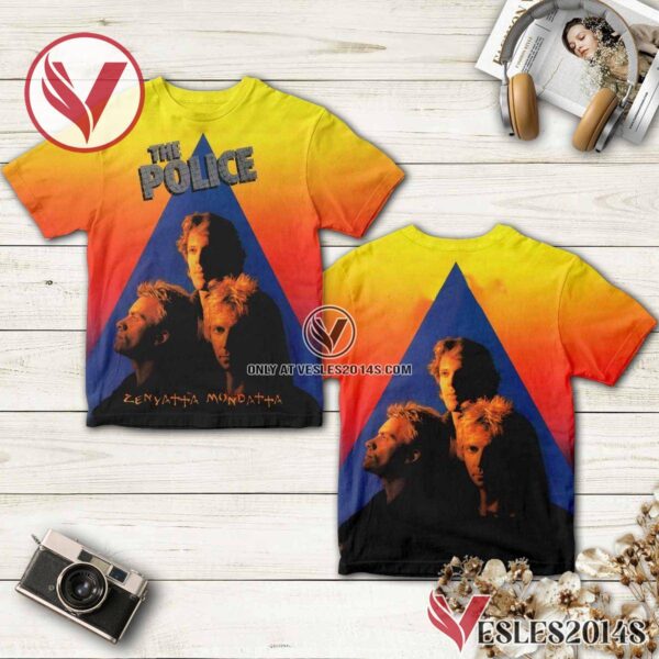 The Police Zenyatta Mondatta Album Cover Shirt, Unique Gifts For Music Lovers - Vesles2014S