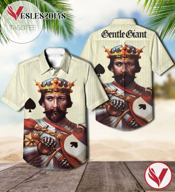The Power And The Glory Album By Gentle Giant Hawaiian Shirt, Best Gift For Music Lovers Vesles2014S