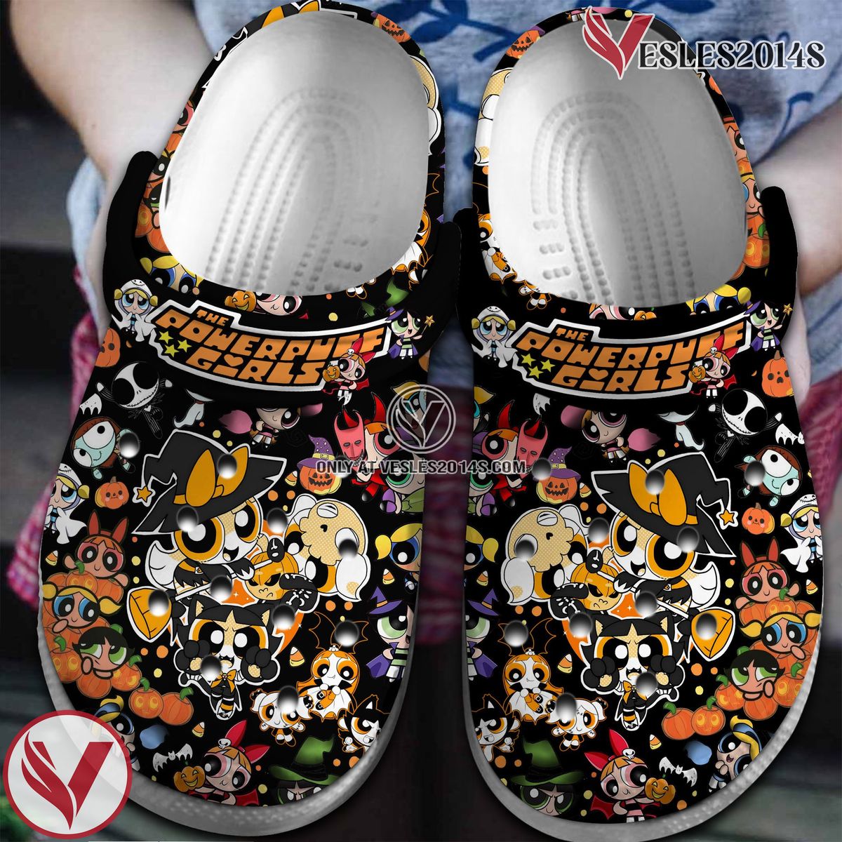 The Powerpuff Girls Movie Crocs Crocband Clogs Shoes Comfortable For Men Women and Kids Style 1 - Vesles2014S