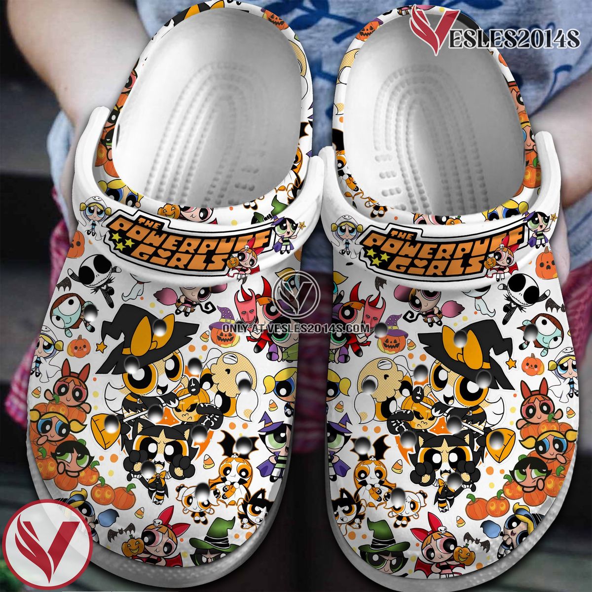 The Powerpuff Girls Movie Crocs Crocband Clogs Shoes Comfortable For Men Women and Kids Style 2 - Vesles2014S