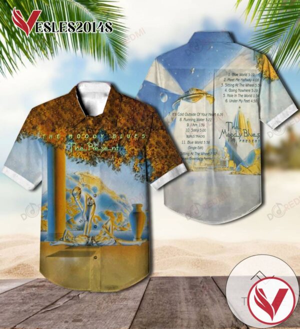 The Present Album By The Moody Blues Hawaiian Shirt, Best Gift For Music Lovers Vesles2014S