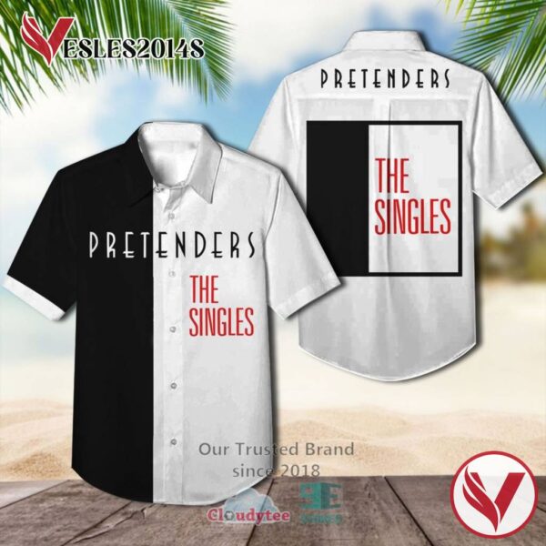 The Pretenders Band The Singles Album Hawaiian Shirt, Best Gift For Music Lovers Vesles2014S